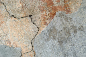 Close-up of a cracked wall